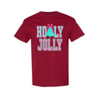 Holiday Shirt -Holly Jolly Gingham Christmas