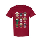 Merry & Furry Tees: Festive Christmas Dog Apparel – Cute Holiday Dog Lover Design