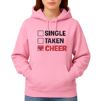Single Taken Cheer Valentine Shirt | Cheerleader Valentine Sweatshirt | Cheer Life Apparel