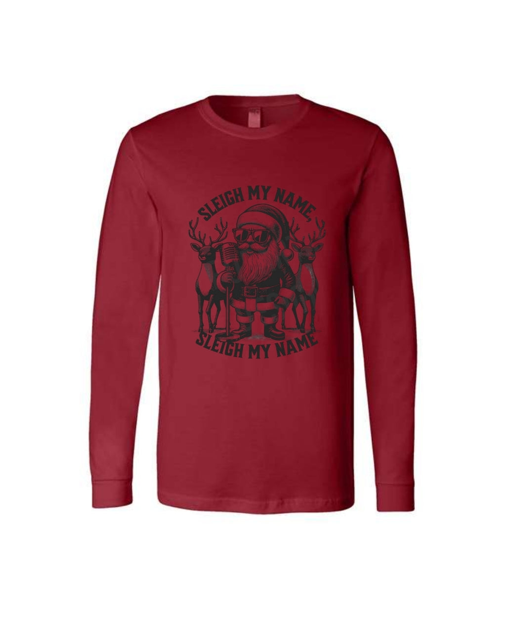 “Sleigh My Name Santa Concert Christmas Design”