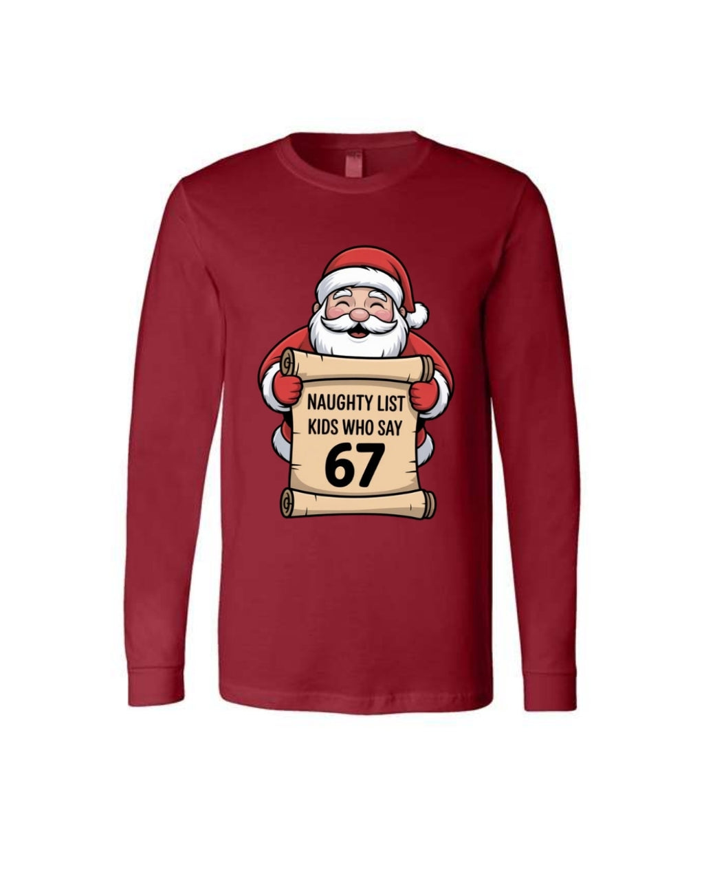 “Santa’s Naughty List Number”