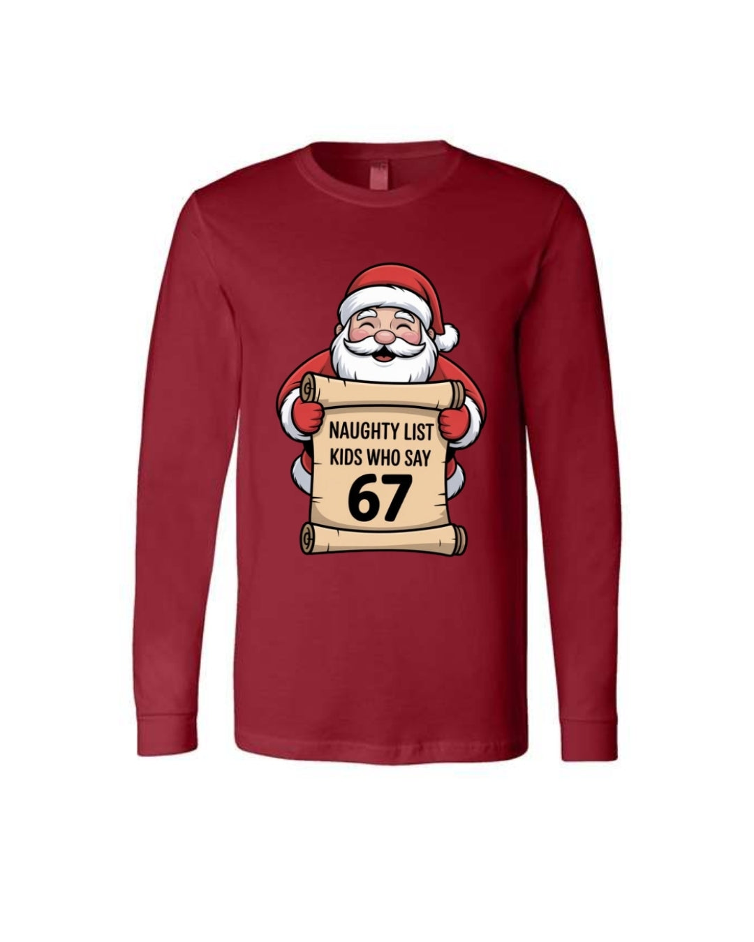 “Santa’s Naughty List Number”