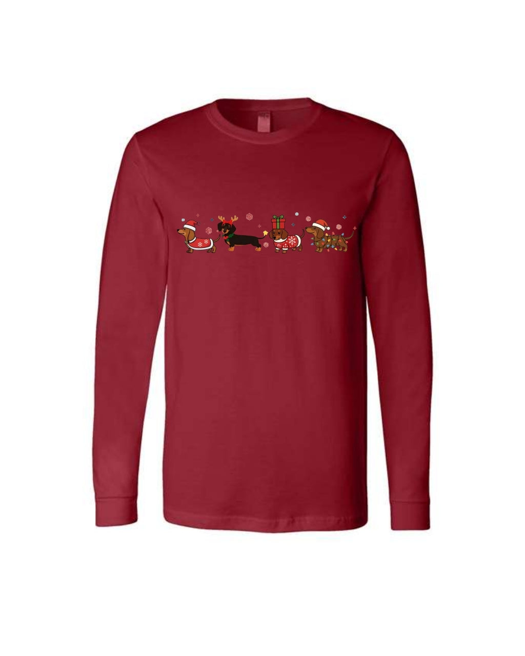Holiday Dachshund Christmas Apparel – Cute Wiener Dog Lover Gift