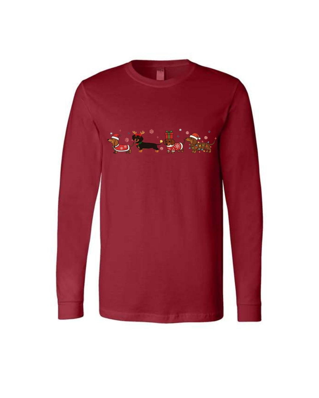 Holiday Dachshund Christmas Apparel – Cute Wiener Dog Lover Gift