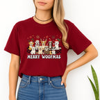 Merry & Furry Tees: Merry Woofmas Dog Lover Apparel