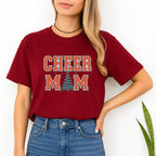 Holiday Shirt - Festive “Cheer Mom” Christmas Apparel – Perfect Holiday Spirit Wear for Cheer Moms