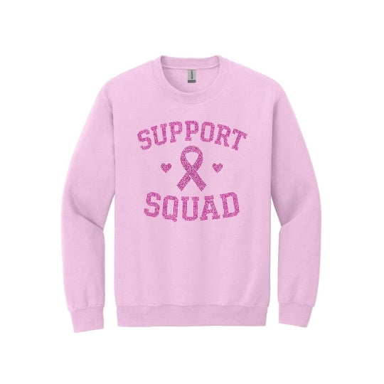 Rhinestone Support Squad Crew