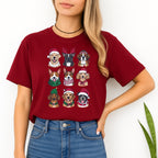 Merry & Furry Tees: Festive Christmas Dog Apparel – Cute Holiday Dog Lover Design