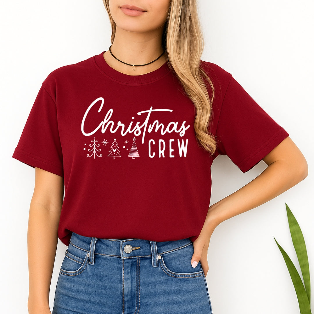 Minimalist Holiday Shirt - Christmas Crew