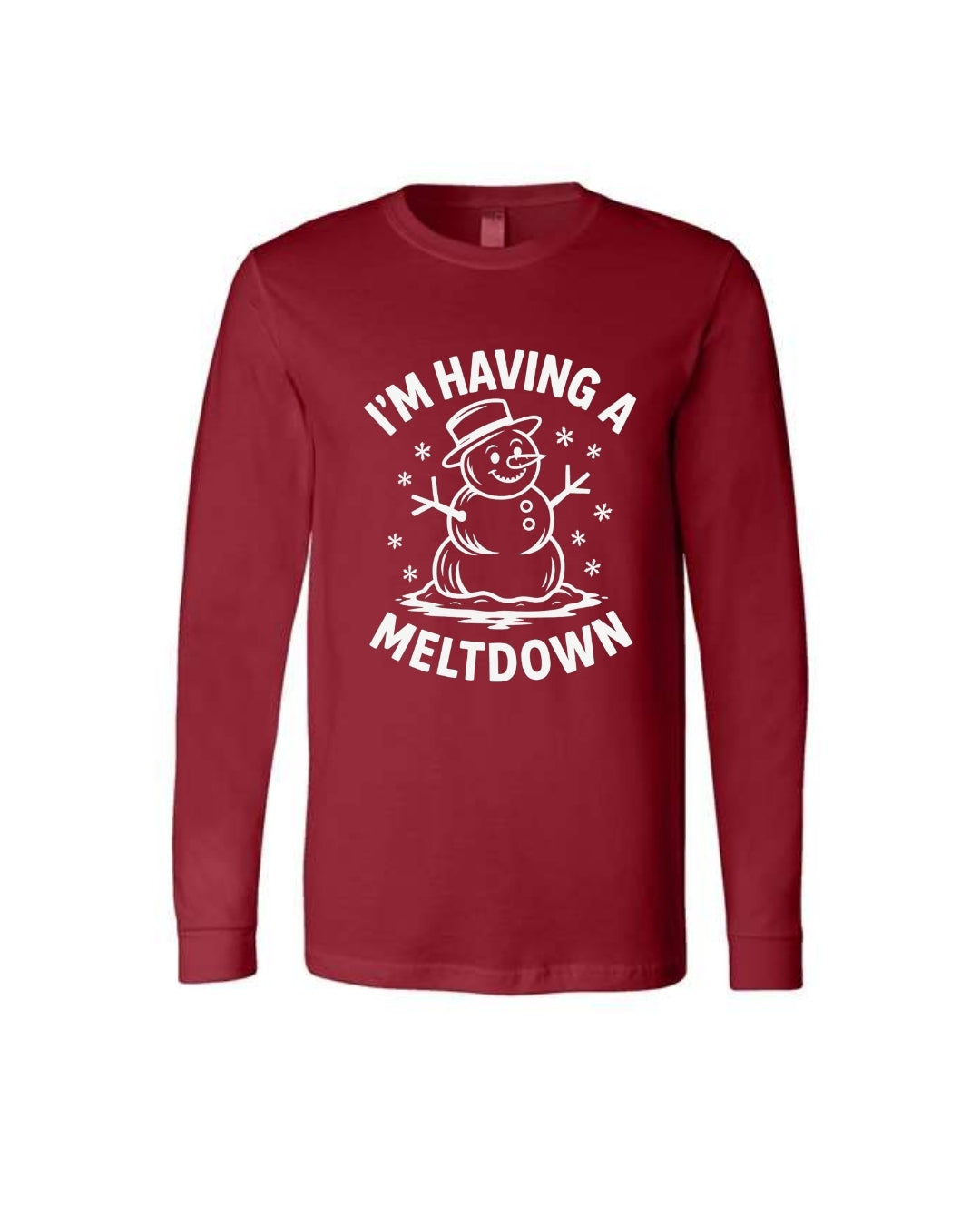 I’m Having a Meltdown – Funny Snowman Christmas Design