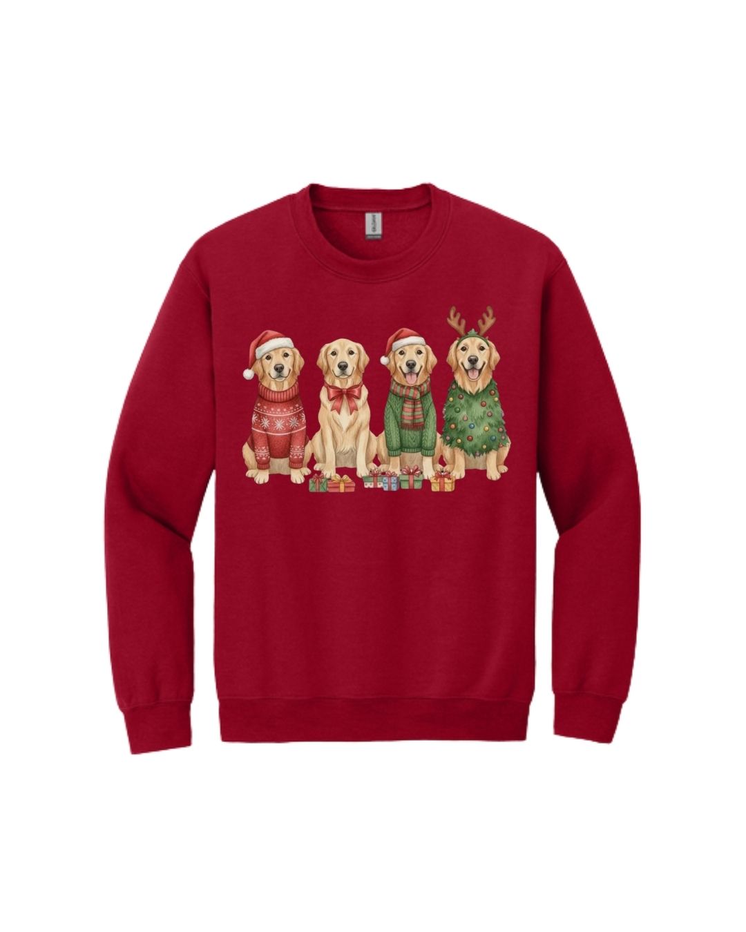 Golden Retriever Christmas Dogs Design – Festive Holiday Dog Lover Gift