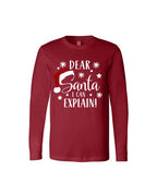 Dear Santa, I Can Explain!