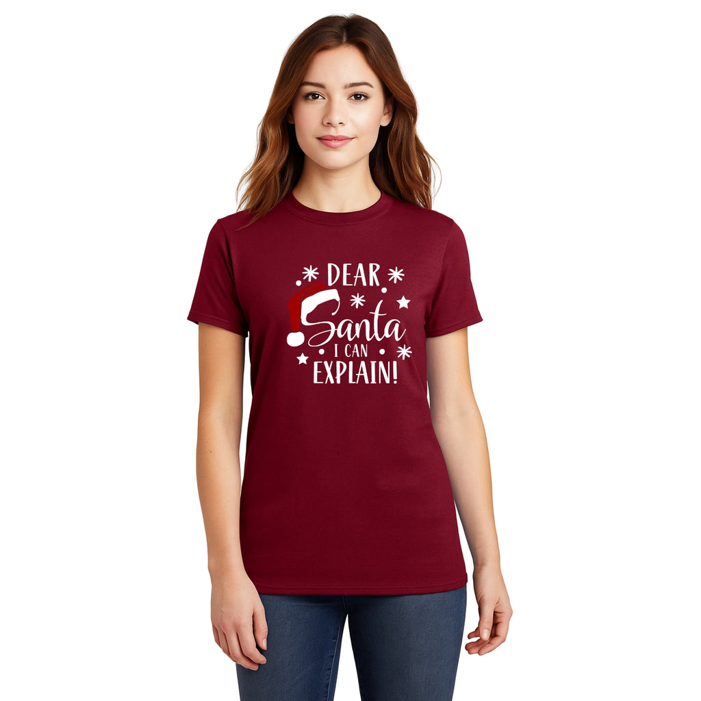 FUNNY HOLIDAY SHIRT: Dear Santa, I Can Explain!