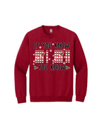 If You Know You Know Sweatshirt, Six Seven Meme Christmas