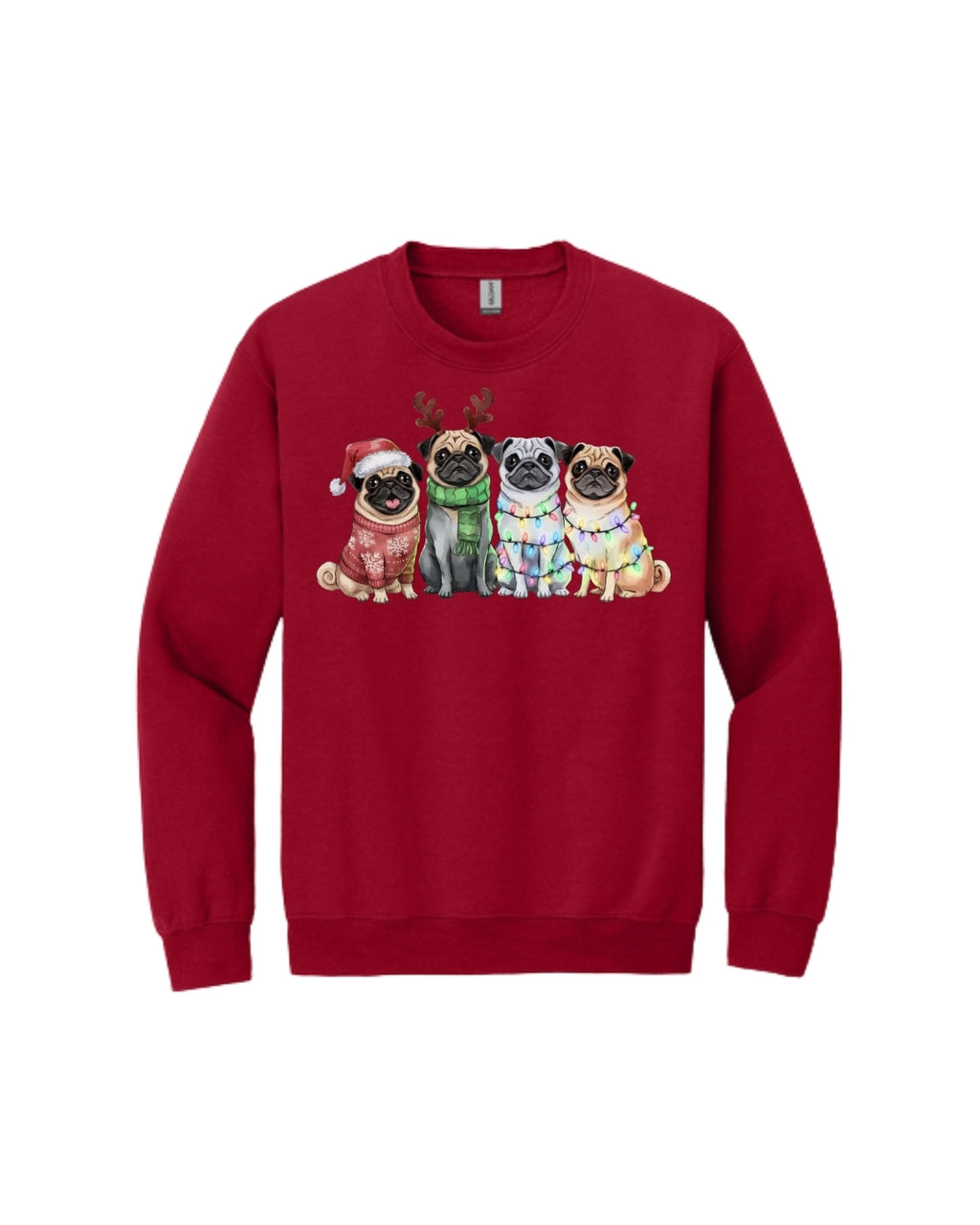 Festive Pug Christmas Apparel – Cute Holiday Dog Lover Gift