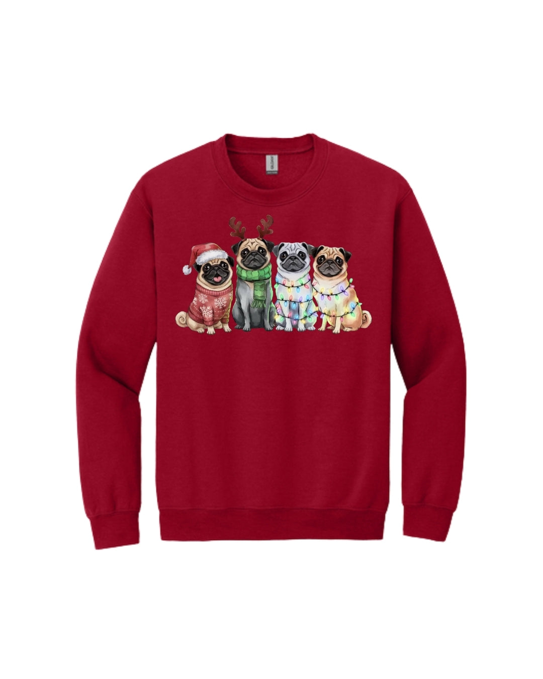 Festive Pug Christmas Apparel – Cute Holiday Dog Lover Gift