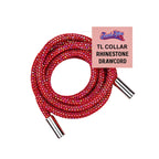 TL COllar Rhinestone Drawcords