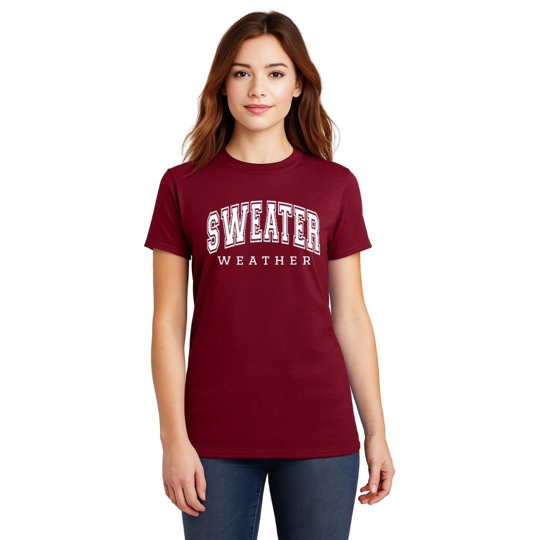 Minimalist Holiday Shirt - Sweater Weather