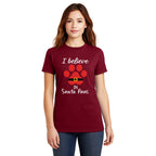 Merry & Furry Tees: I Believe in Santa Paws – Cute Christmas Dog Lover Gift