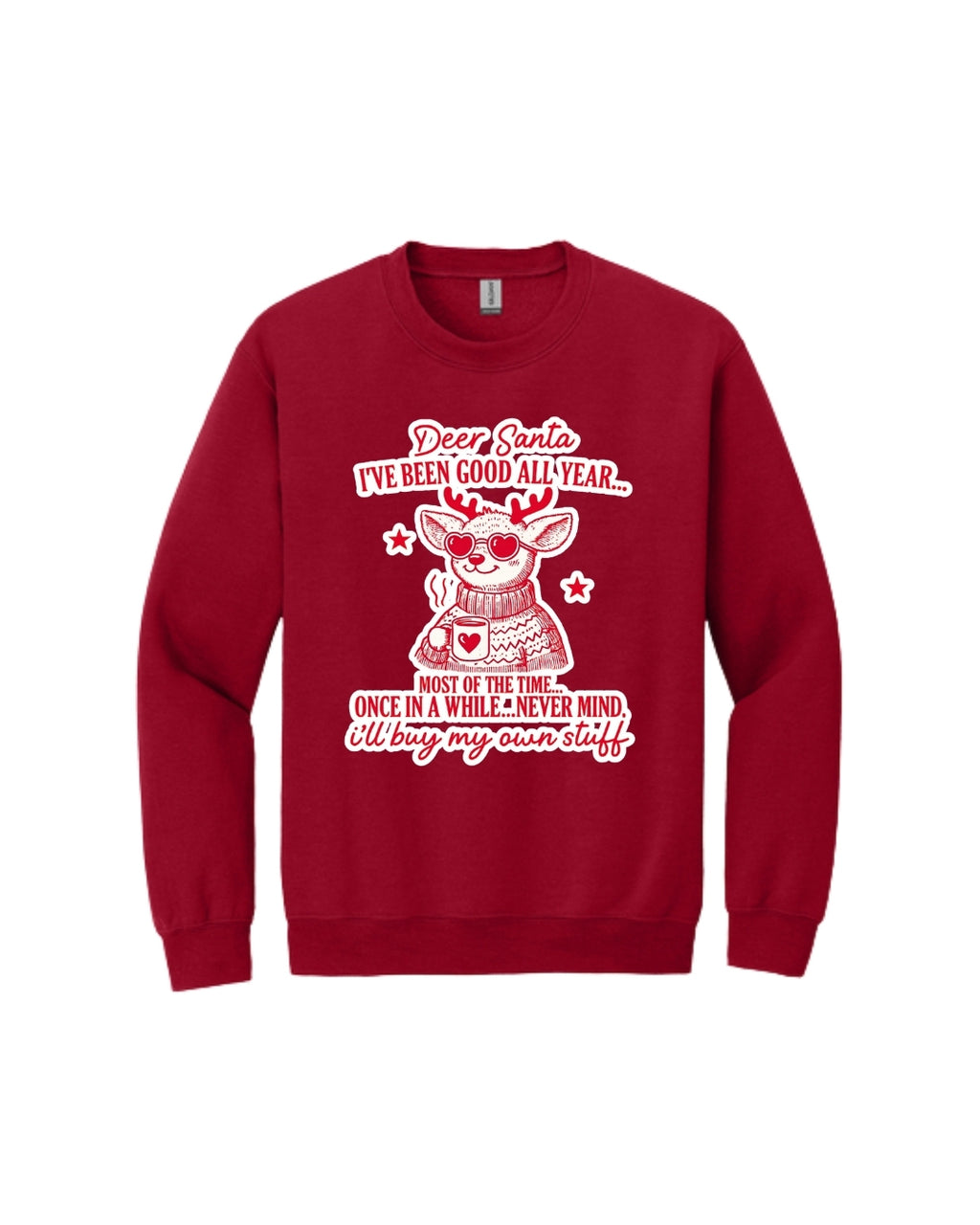 Good-ish Reindeer Christmas Sass Design