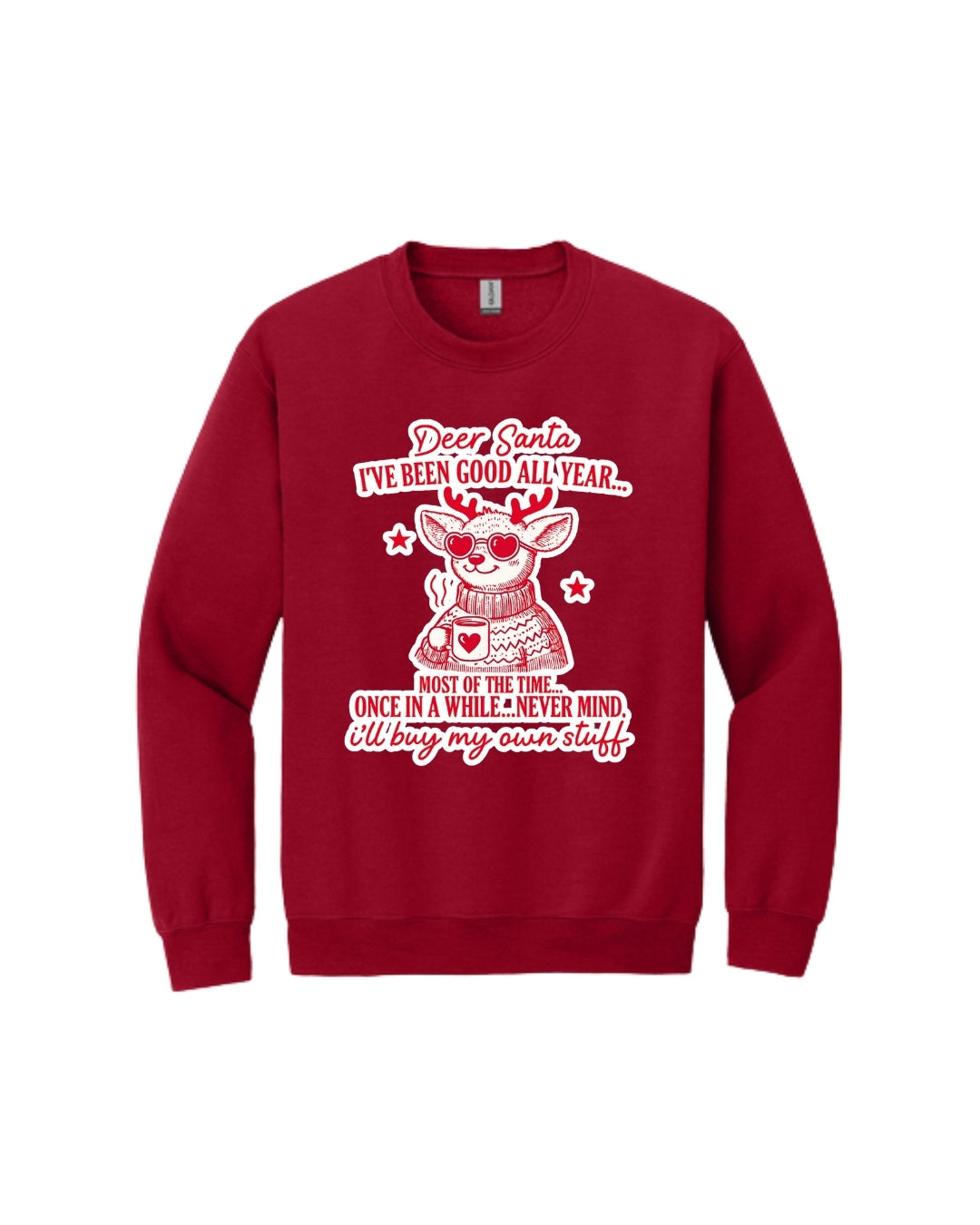 Good-ish Reindeer Christmas Sass Design