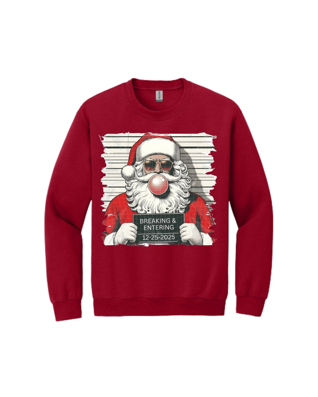 “Santa’s Christmas Mugshot Design”