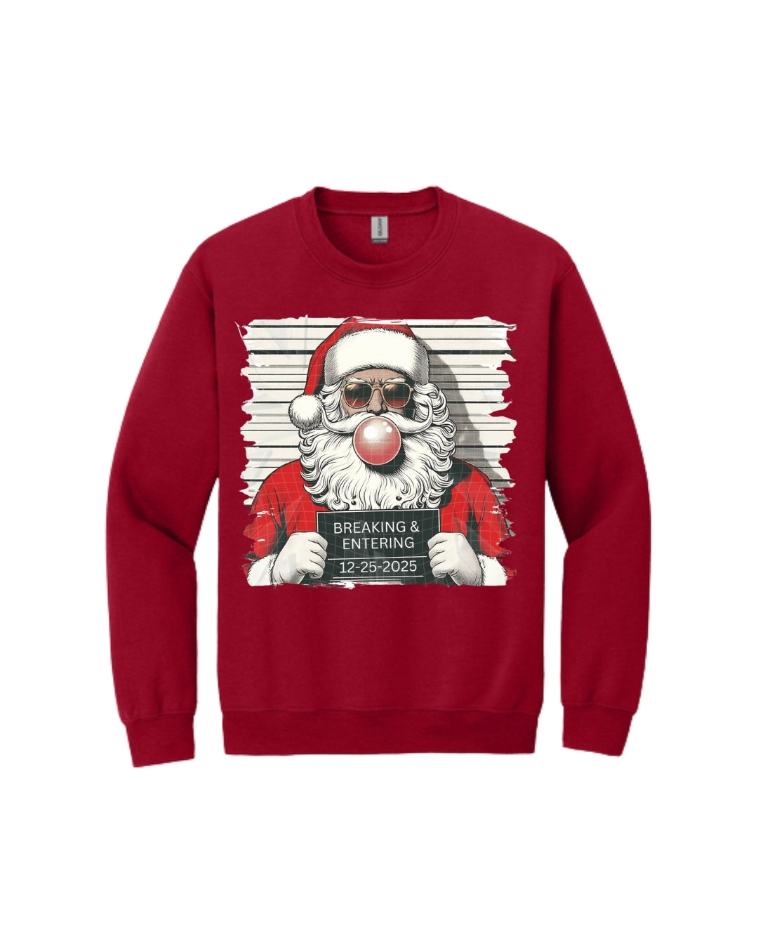 “Santa’s Christmas Mugshot Design”