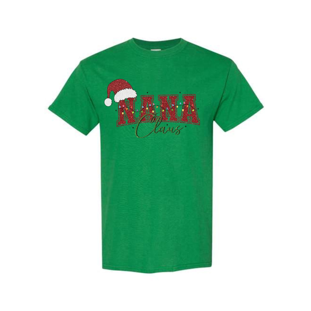 Holiday Shirt - Nana Claus Christmas Apparel – Festive Holiday Outfit for Proud Nanas