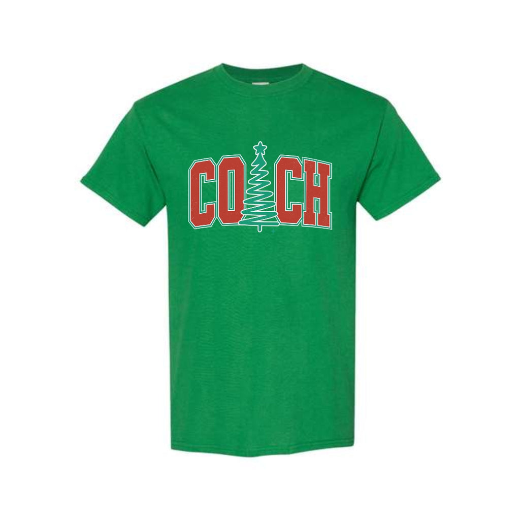Holiday Shirt - Festive “Coach” Christmas Apparel – Holiday Gift for Sports Coaches