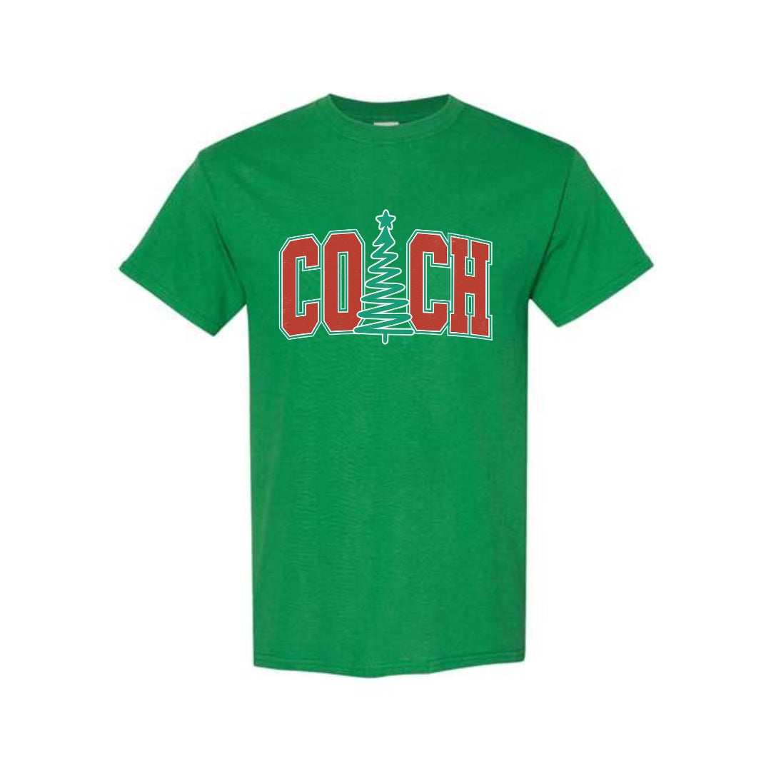 Holiday Shirt - Festive “Coach” Christmas Apparel – Holiday Gift for Sports Coaches