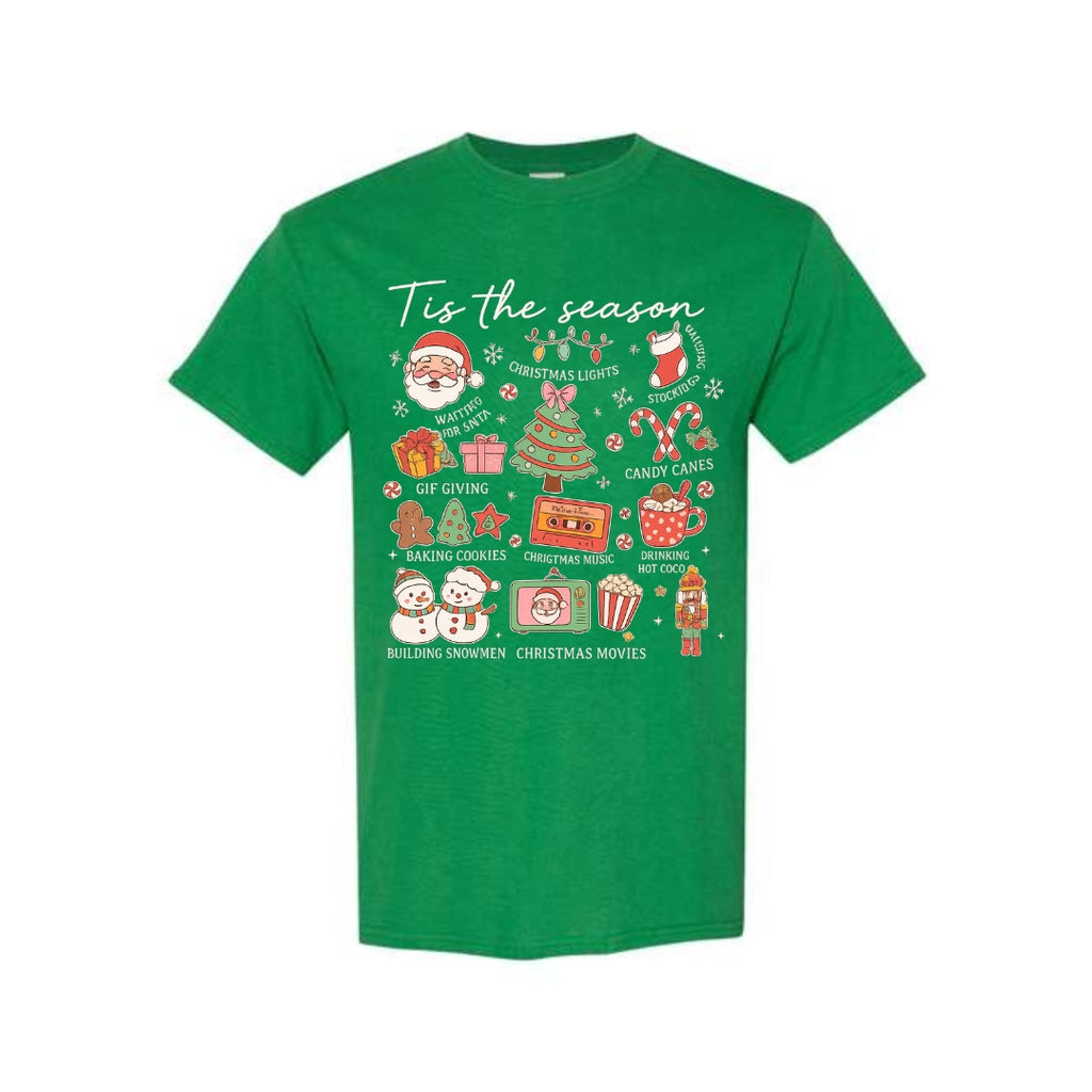 Holiday Shirt - ‘Tis the Season’ Christmas Icons