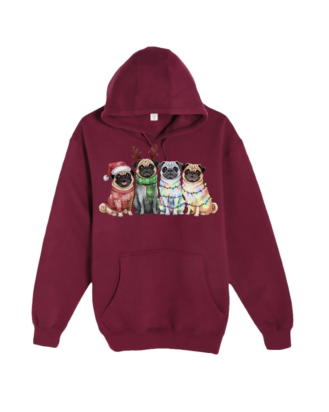 Festive Pug Christmas Apparel – Cute Holiday Dog Lover Gift