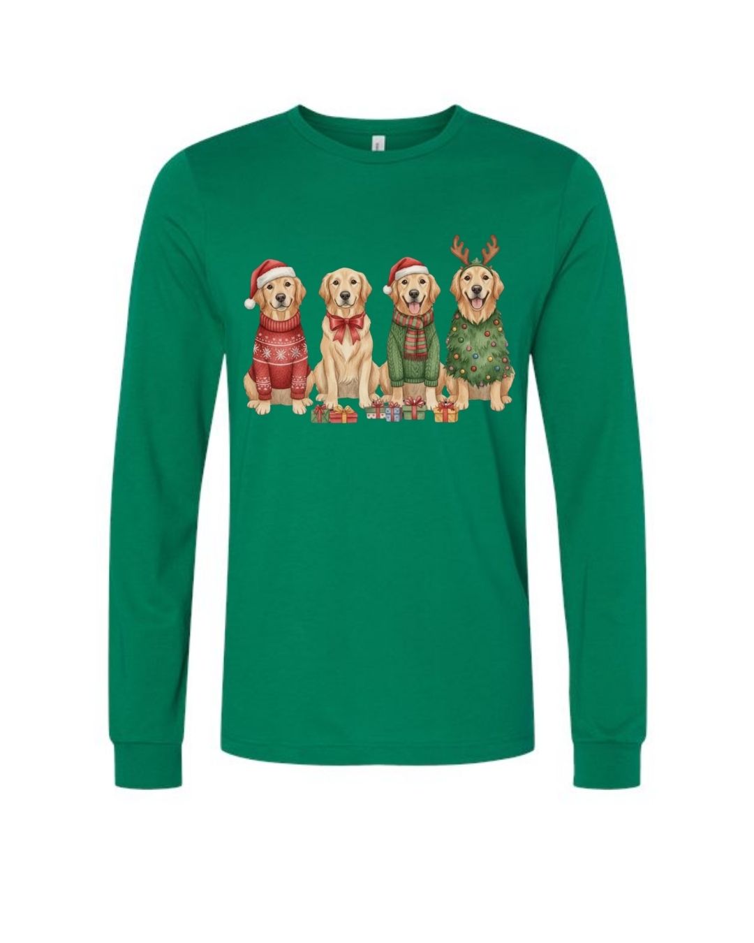Golden Retriever Christmas Dogs Design – Festive Holiday Dog Lover Gift