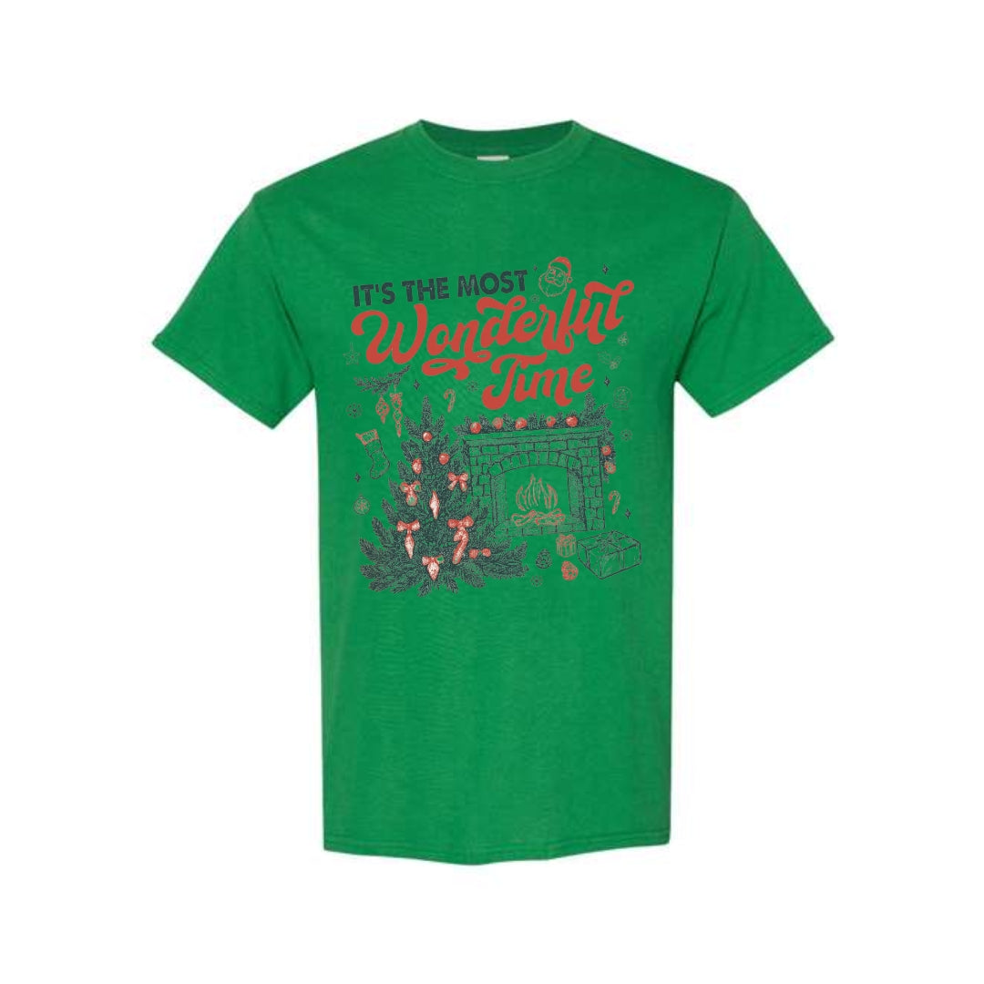 Holiday Shirt - It’s the Most Wonderful Time Christmas Graphic