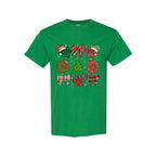 Merry & Furry Tees: Paw Print Christmas Apparel – Festive Dog Lover Holiday Gift