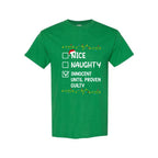 FUNNY HOLIDAY SHIRT: Innocent Until Proven Guilty