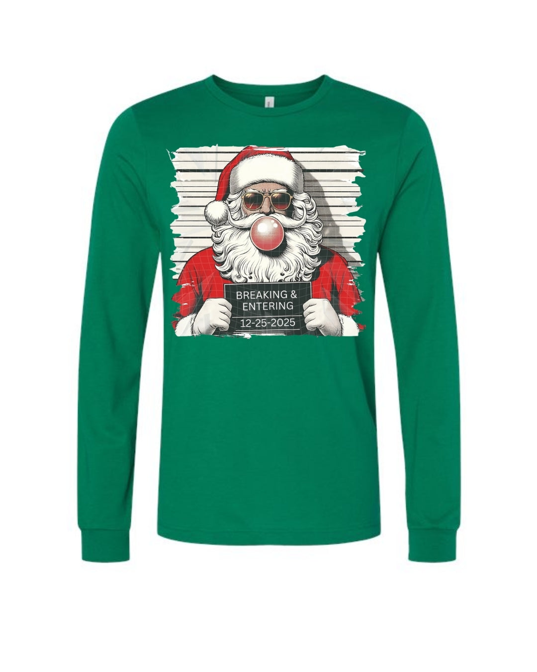 “Santa’s Christmas Mugshot Design”