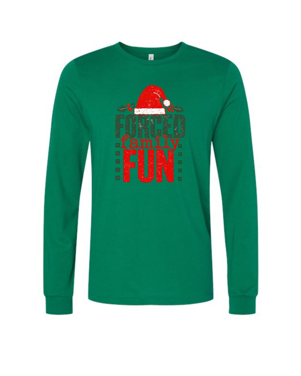 “Holiday Forced Family Fun Festive Humor Design”