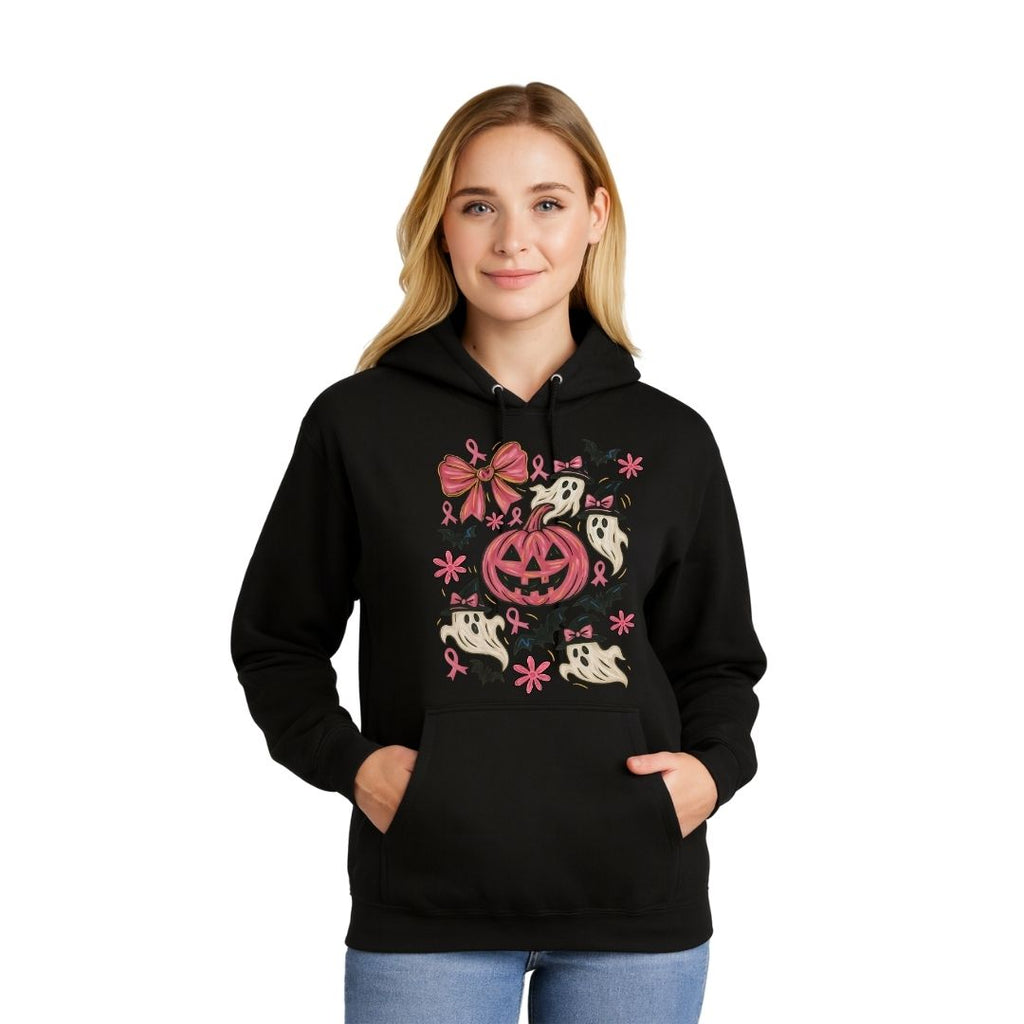 Pink Pumpkin & Ghost Hoodie
