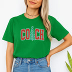 Holiday Shirt - Festive “Coach” Christmas Apparel – Holiday Gift for Sports Coaches