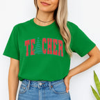 Holiday Shirt - Festive “Teacher” Christmas Apparel – Perfect Holiday Gift for Educators