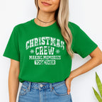 Minimalist Holiday Shirt - “Christmas Crew – Making Memories Together” Design