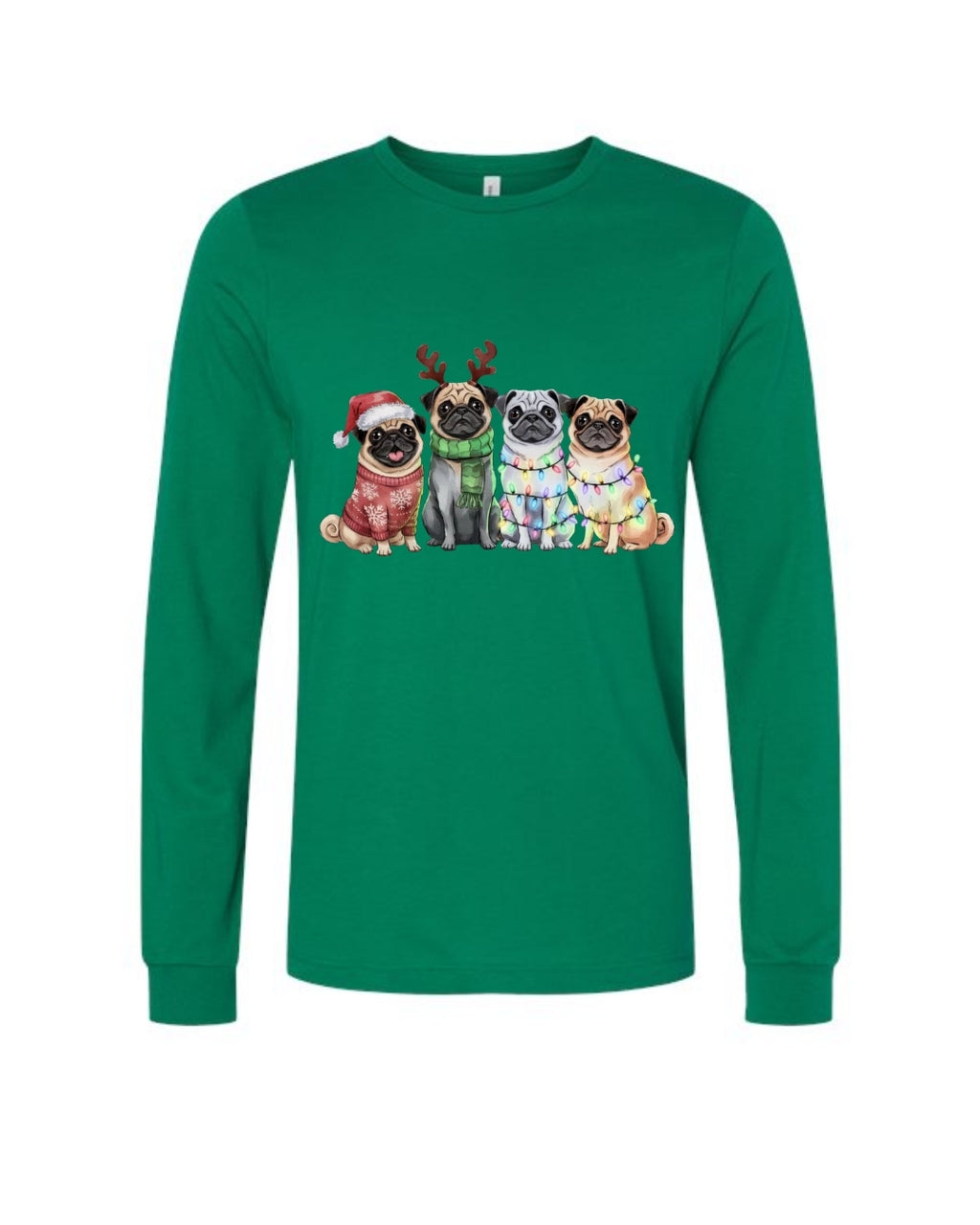 Festive Pug Christmas Apparel – Cute Holiday Dog Lover Gift