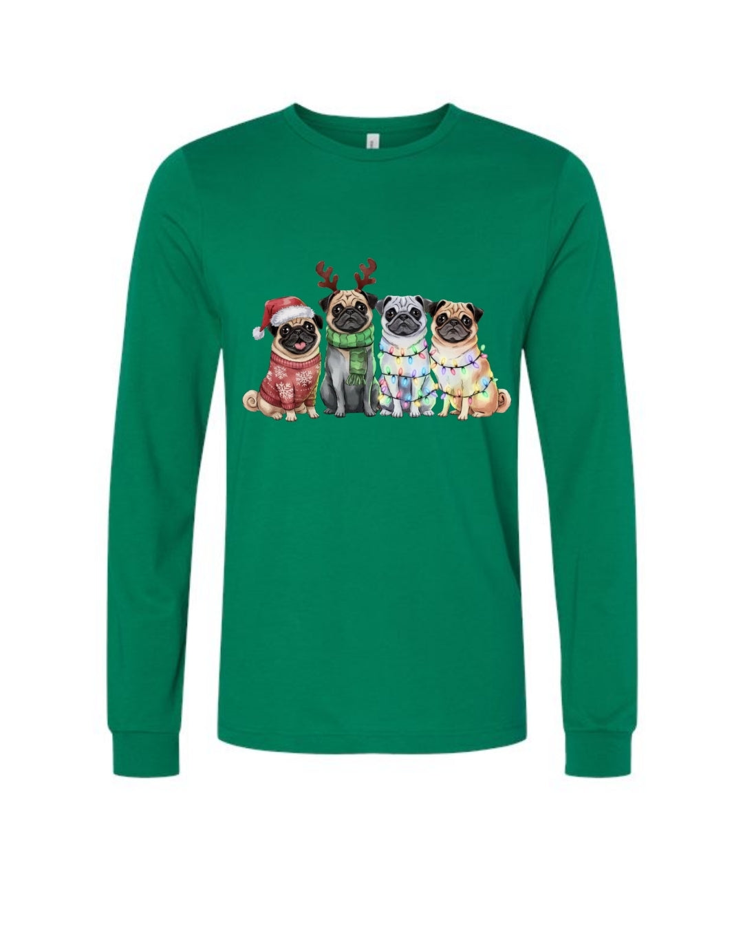 Festive Pug Christmas Apparel – Cute Holiday Dog Lover Gift