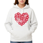 Kiss Me Valentine Heart Sweatshirt & Tee – Lip Print Love Design