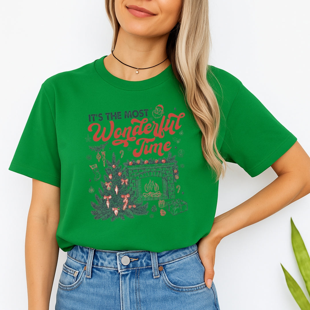 Holiday Shirt - It’s the Most Wonderful Time Christmas Graphic