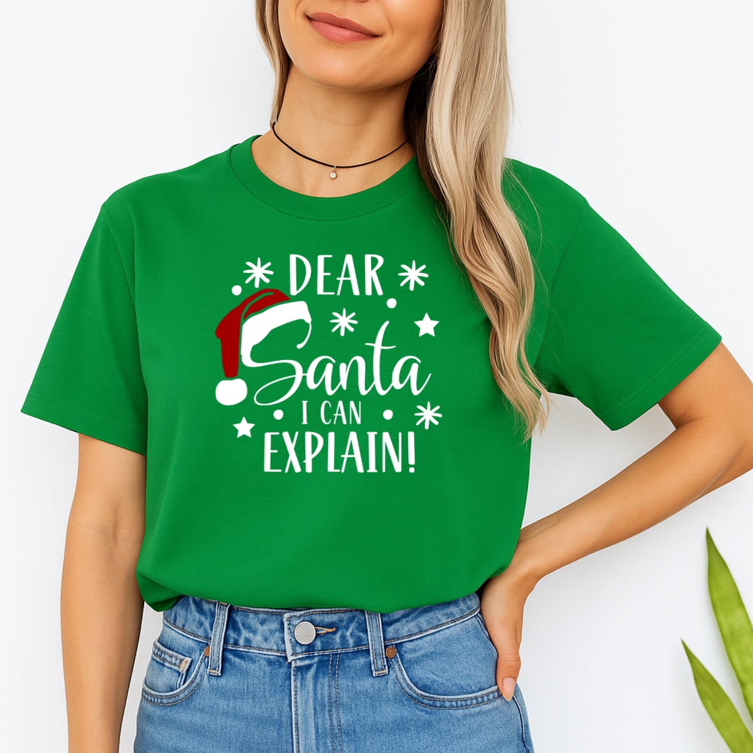 FUNNY HOLIDAY SHIRT: Dear Santa, I Can Explain!