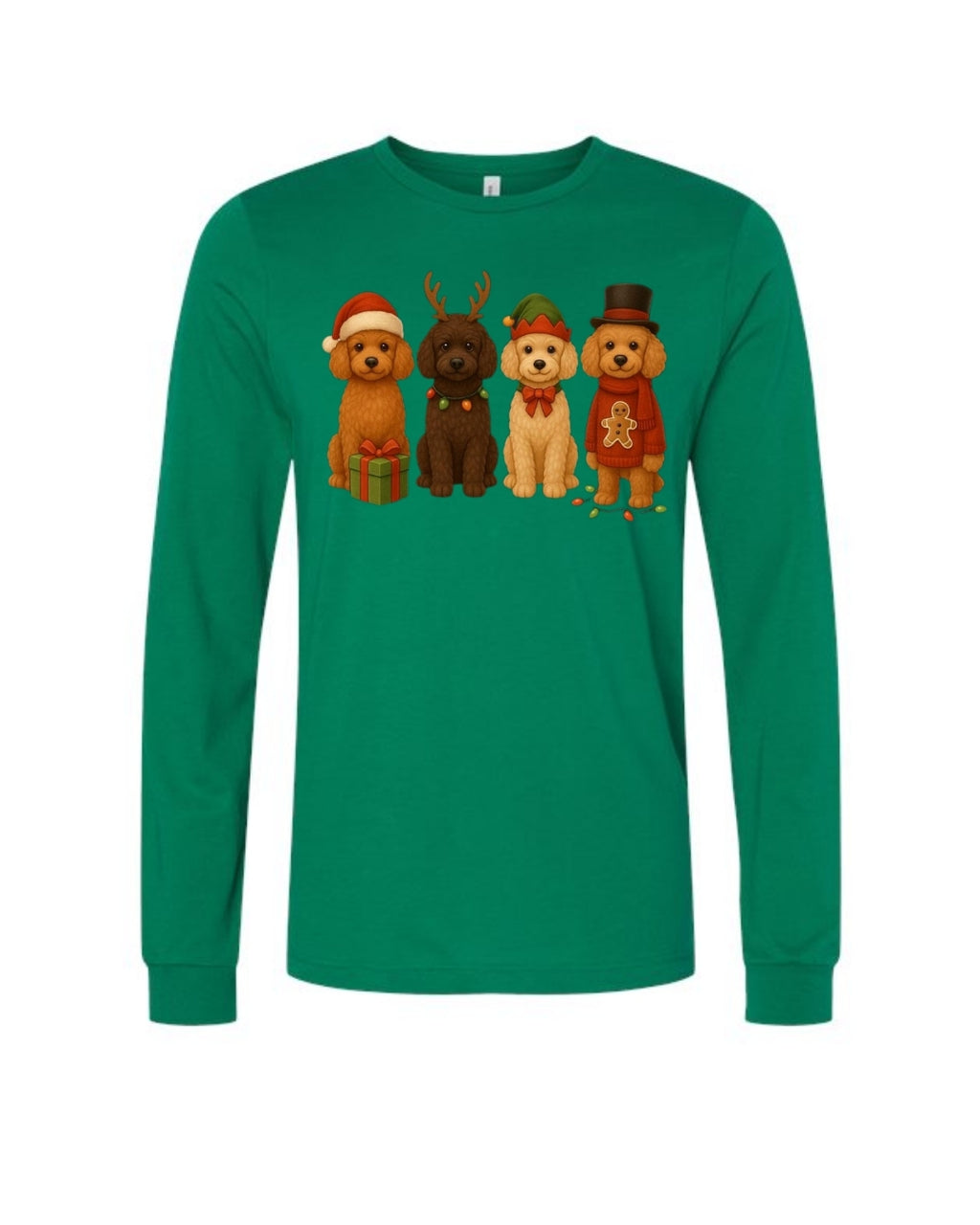 Christmas Poodle Dog Squad Design – Festive Holiday Dog Lover Gift