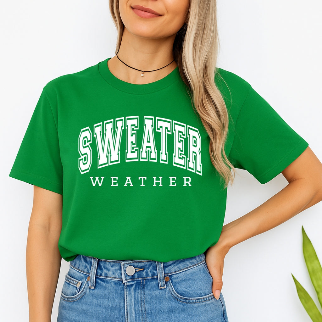 Minimalist Holiday Shirt - Sweater Weather