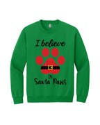 I Believe in Santa Paws – Cute Christmas Dog Lover Gift